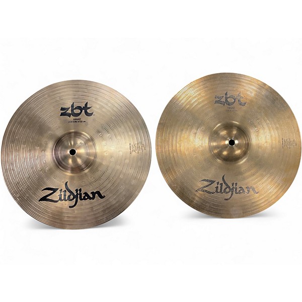 Used Zildjian 14in ZBT Hi Hat Pair Cymbal
