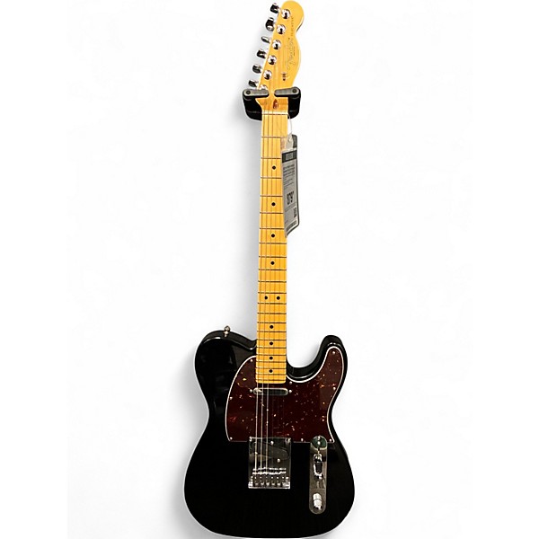Used 2013 Fender American Standard Telecaster Black Solid Body Electric Guitar