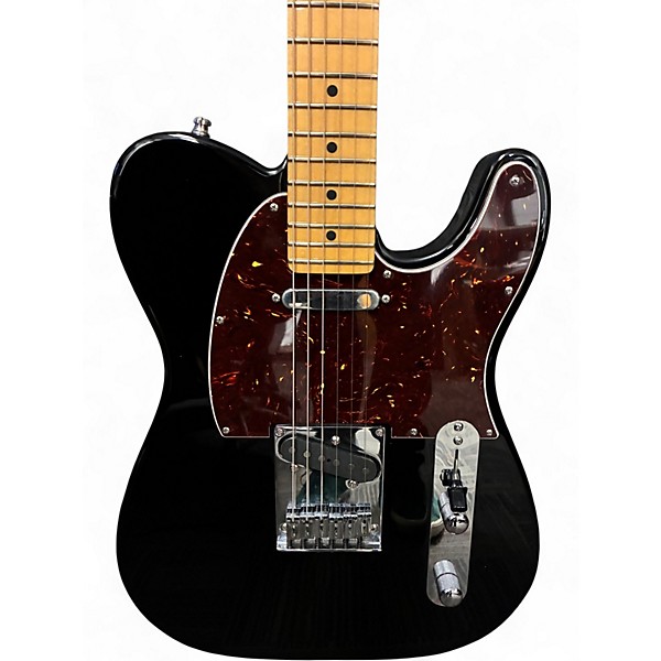 Used 2013 Fender American Standard Telecaster Black Solid Body Electric Guitar