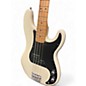 Used Fender Standard Precision Bass Antique White Electric Bass Guitar