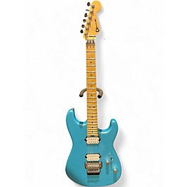 Used Charvel San Dimas Style 1 HH Blue Solid Body Electric Guitar