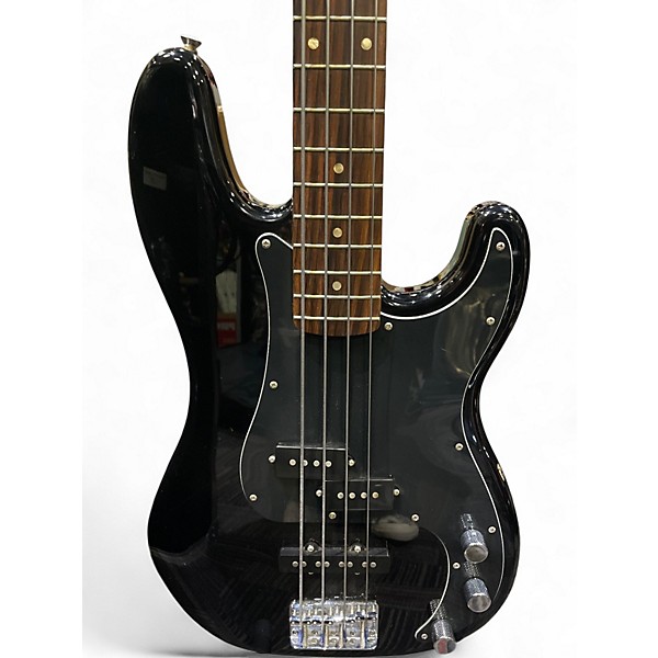 Used Squier Affinity Precision Bass Black Electric Bass Guitar