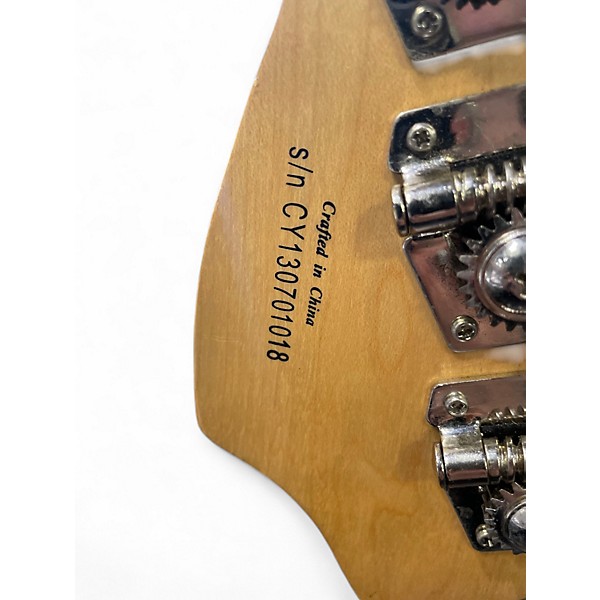 Used Squier Affinity Precision Bass Black Electric Bass Guitar