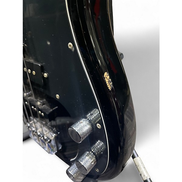 Used Squier Affinity Precision Bass Black Electric Bass Guitar