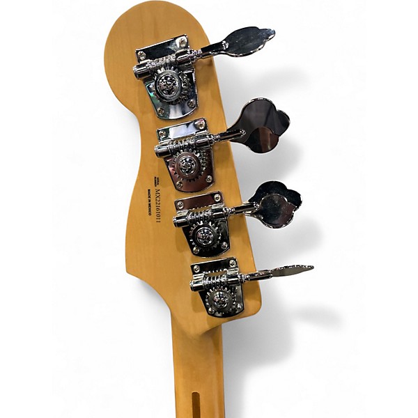 Used Fender Player Precision Bass Black Electric Bass Guitar