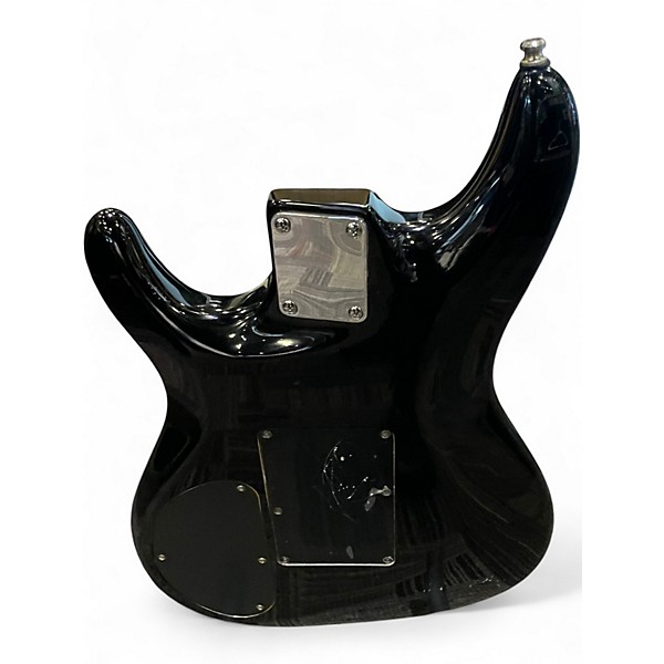 Used Ibanez JS100 Joe Satriani Signature Black Solid Body Electric Guitar