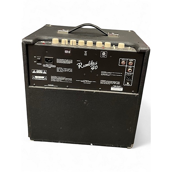 Used Fender Rumble 40 Bass Combo Amp
