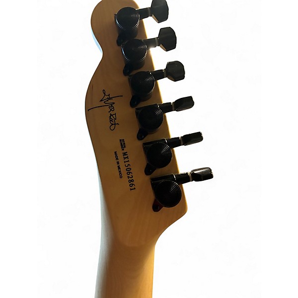 Used Fender Jim Root Signature Telecaster Alpine White Solid Body Electric Guitar