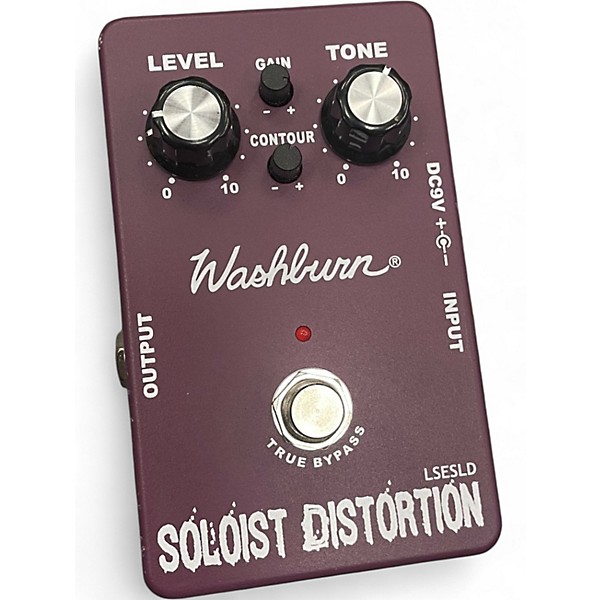 Used Washburn soloist distortion Effect Pedal