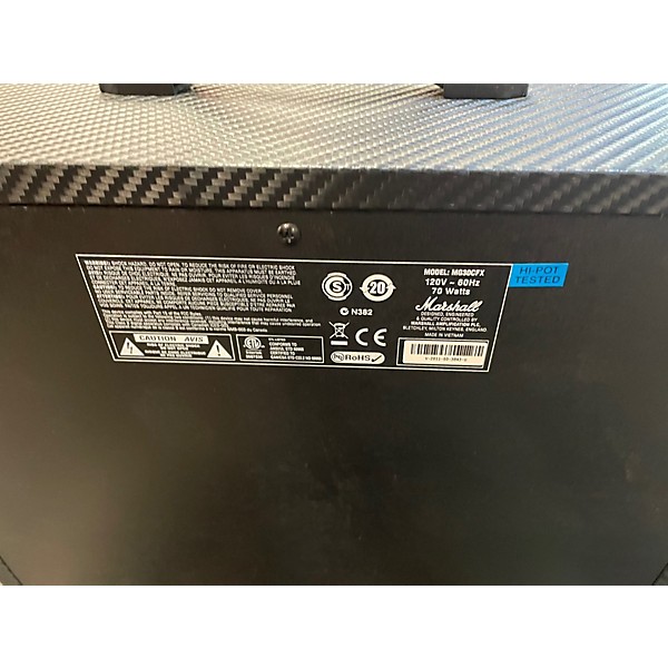 Used Marshall MG30CFX 1x10 30W Guitar Combo Amp