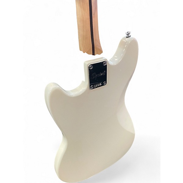 Used Squier Mustang Olympic White Solid Body Electric Guitar