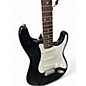 Used Squier Standard Stratocaster Black Solid Body Electric Guitar