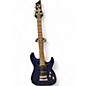 Used Schecter Guitar Research Diamond Series PT Blue Solid Body Electric Guitar thumbnail