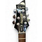 Used Schecter Guitar Research Diamond Series PT Blue Solid Body Electric Guitar