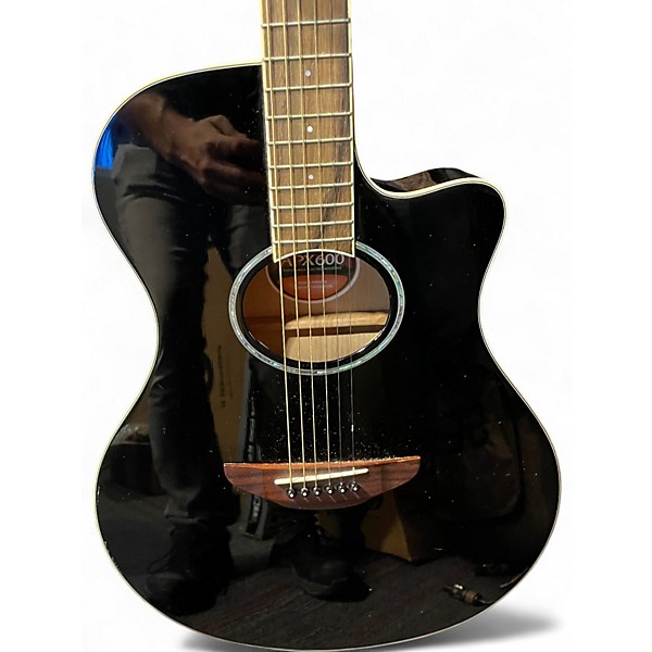 Used Yamaha APX600 Black Acoustic Electric Guitar