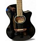 Used Yamaha APX600 Black Acoustic Electric Guitar