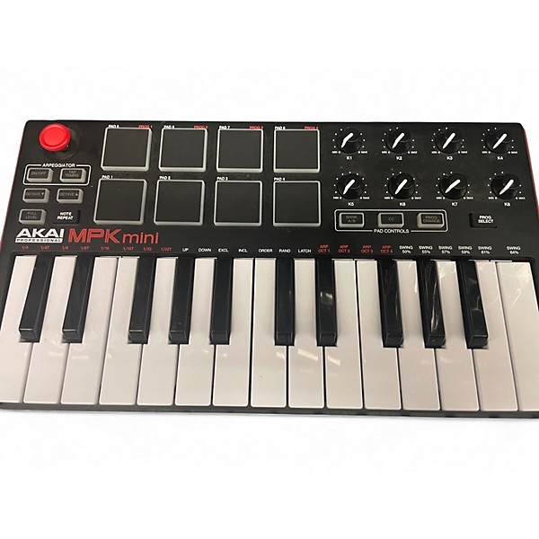 Used Akai Professional MPK Mini MKII MIDI Controller
