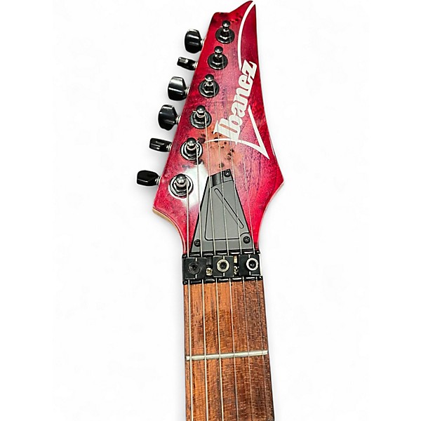 Used Ibanez RG470PB RED ECLIPSE BURST Solid Body Electric Guitar