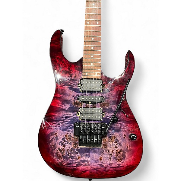Used Ibanez RG470PB RED ECLIPSE BURST Solid Body Electric Guitar