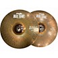 Used Paiste 14in Rude Hi Hat Pair Cymbal thumbnail