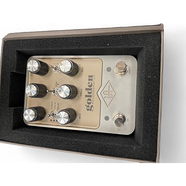 Used Universal Audio GOLDEN REVERBERATOR Effect Pedal