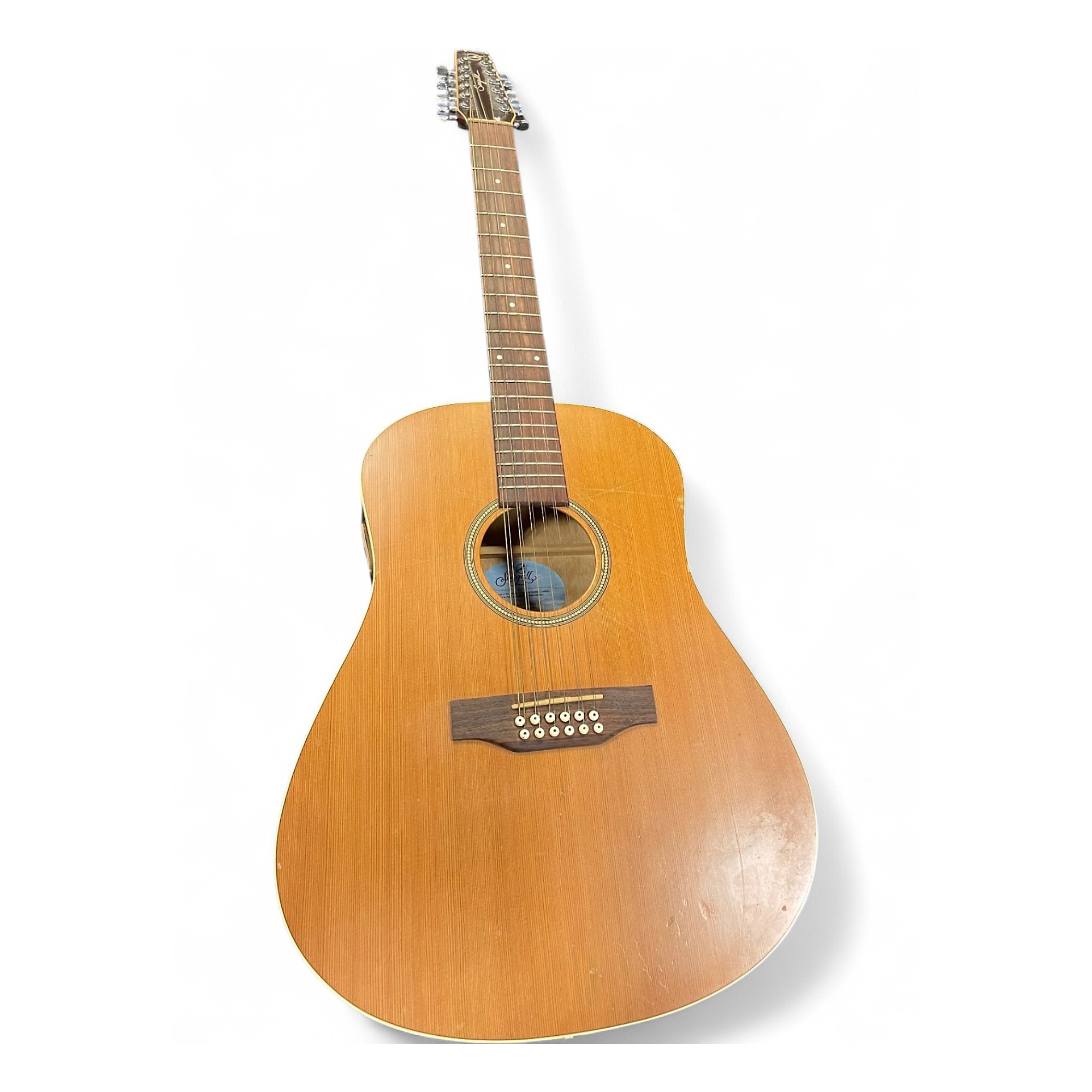 Used Seagull Coastline S12 Cedar QI Natural 12 String Acoustic