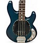 Used Sterling by Music Man STINGRAY Blue Electric Bass Guitar thumbnail