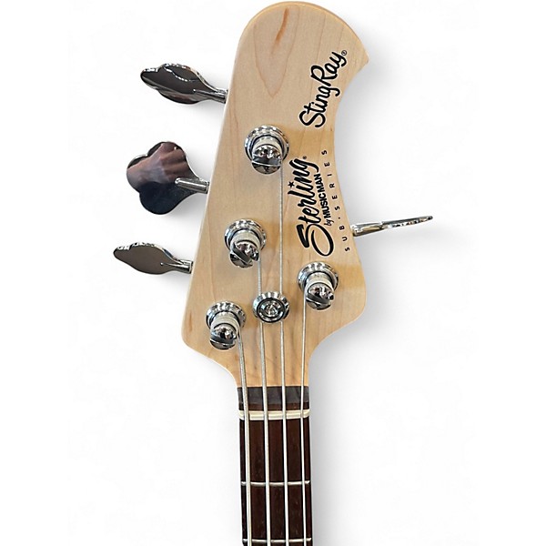 Used Sterling by Music Man STINGRAY Blue Electric Bass Guitar