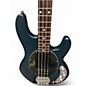 Used Sterling by Music Man STINGRAY Blue Electric Bass Guitar