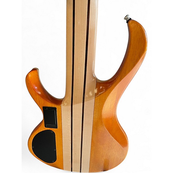 Used Ibanez btb846 burl natural Electric Bass Guitar