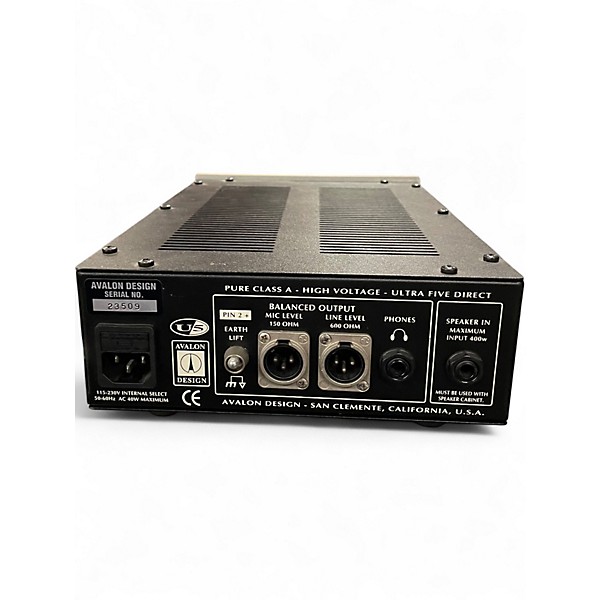Used Avalon U5 Pure Class A Mono Direct Box