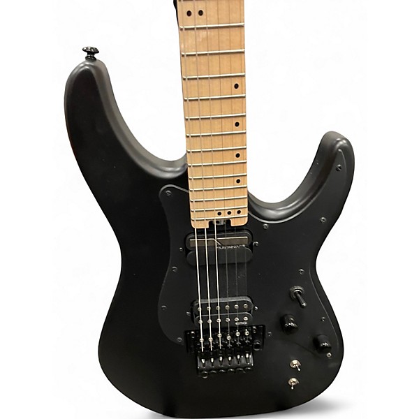 Used Schecter Guitar Research SUN VALLEY SUPER SHREDDER SUSTAINIAC Black Solid Body Electric Guitar