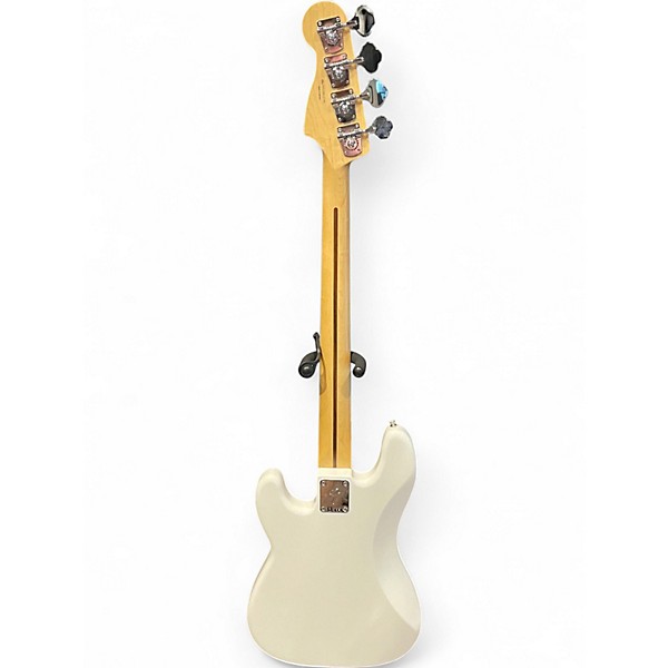 Used Fender Player Precision Bass Olympic White Electric Bass Guitar