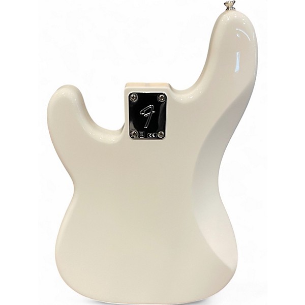 Used Fender Player Precision Bass Olympic White Electric Bass Guitar