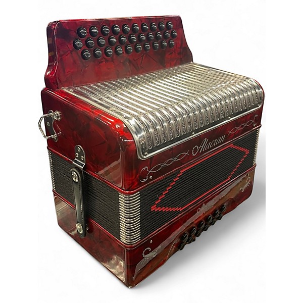 Used Alacran AL3112 FBE Red Accordion