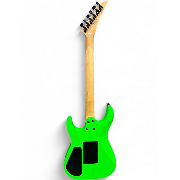Used Jackson DK2XR Neon Green Solid Body Electric Guitar