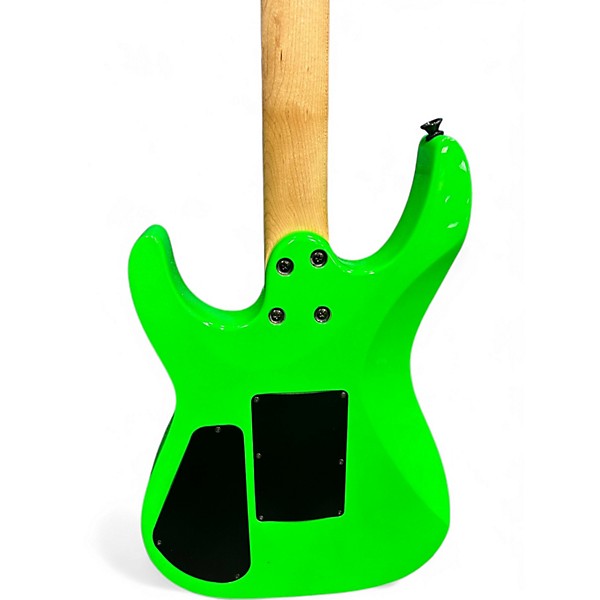 Used Jackson DK2XR Neon Green Solid Body Electric Guitar
