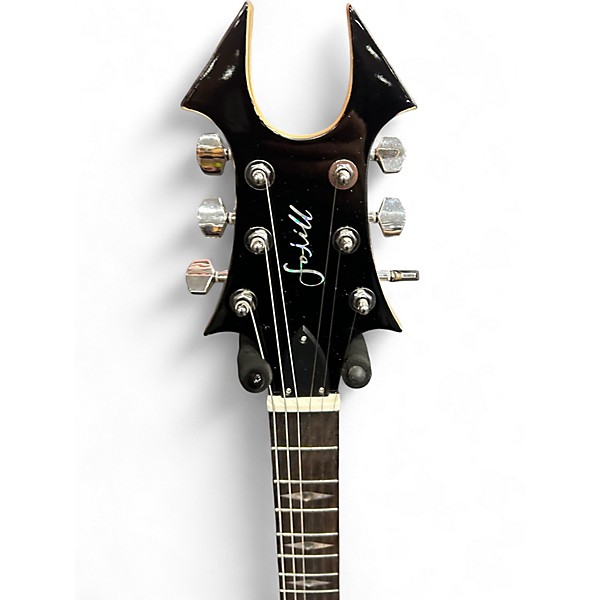 Used Fojill FRICH Black Solid Body Electric Guitar
