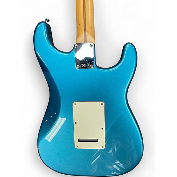Used 2014 Fender Standard Stratocaster Lake Placid Blue Solid Body Electric Guitar
