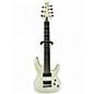 Used Schecter Guitar Research Demon 7 String White Solid Body Electric Guitar thumbnail
