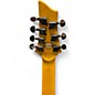 Used Schecter Guitar Research Demon 7 String White Solid Body Electric Guitar