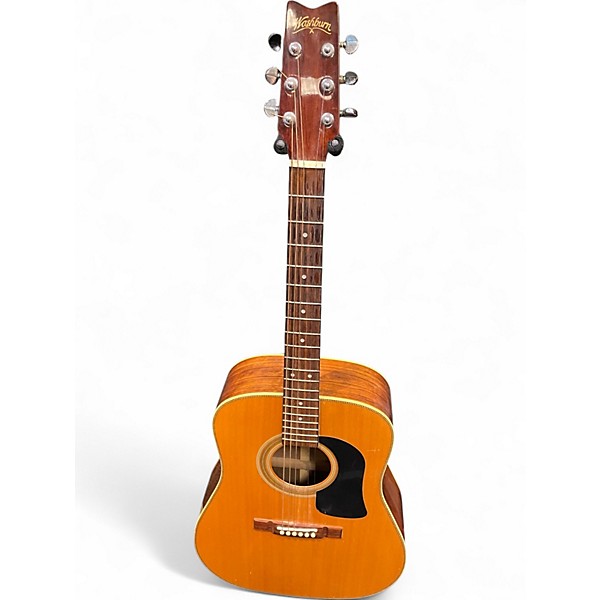 Used Washburn D13S Natural Acoustic Guitar