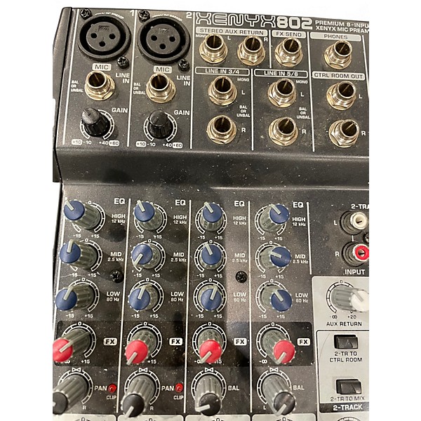 Used Behringer Xenyx 802 Unpowered Mixer