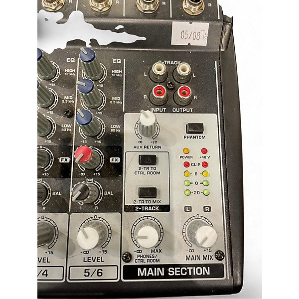 Used Behringer Xenyx 802 Unpowered Mixer