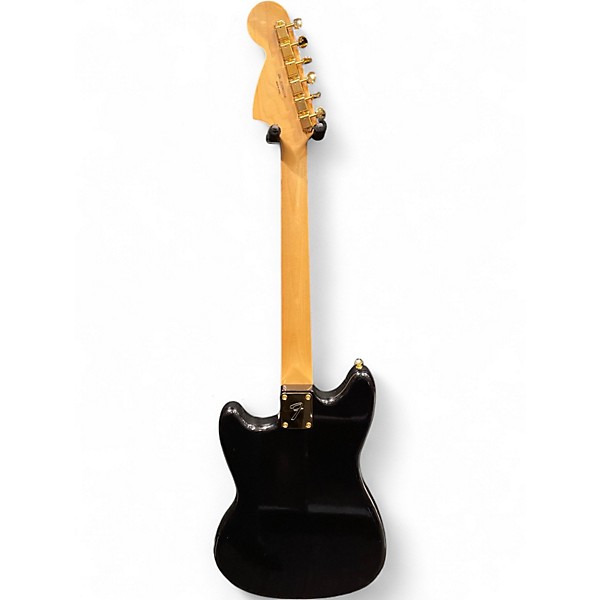 Used Fender Limited Edition MIJ Mustang Traditional II Black Solid Body Electric Guitar