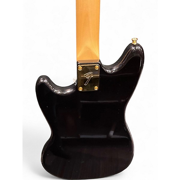 Used Fender Limited Edition MIJ Mustang Traditional II Black Solid Body Electric Guitar