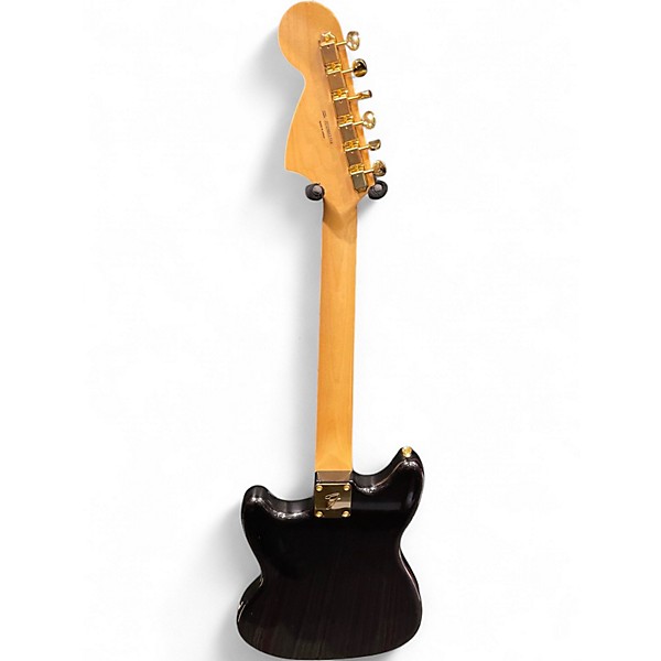 Used Fender Limited Edition MIJ Mustang Traditional II Black Solid Body Electric Guitar