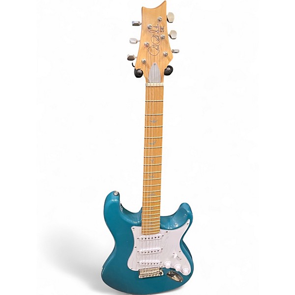 Used PRS SE Silver Sky Dodgem Blue Solid Body Electric Guitar