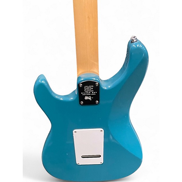 Used PRS SE Silver Sky Dodgem Blue Solid Body Electric Guitar