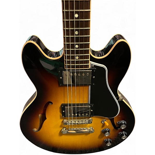 Used Gibson ES339 Vintage Sunburst Hollow Body Electric Guitar